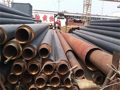 酒泉直埋保温管测量放线和土方开挖施工